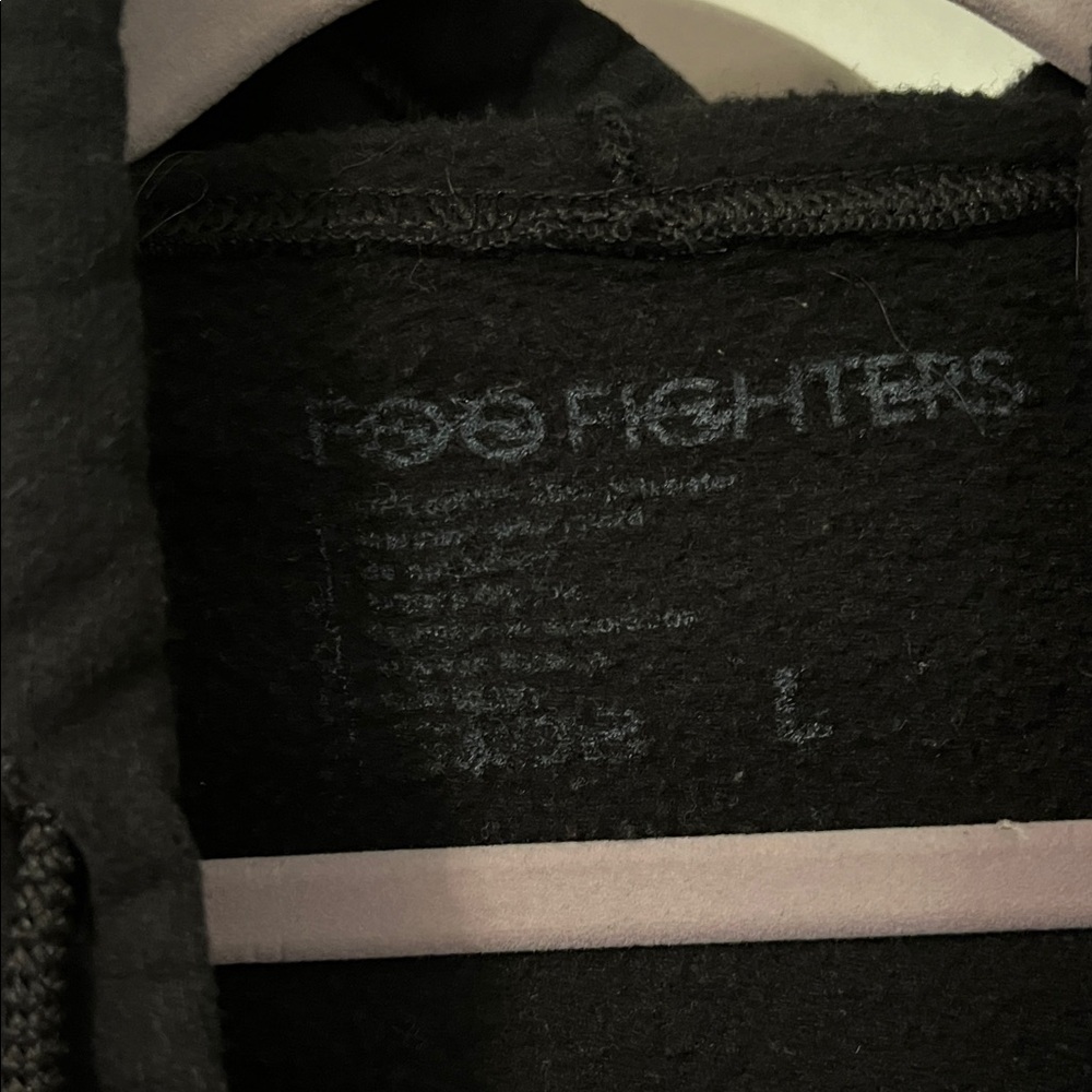 Black Graphic Hoodie - Foo Fighters - Picture 3 of 3